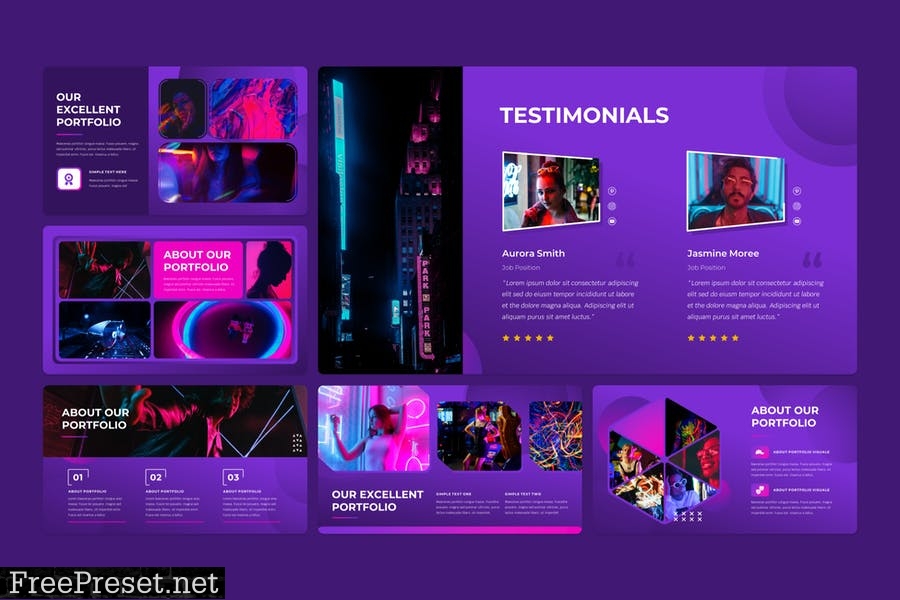 Visuale - Creative PowerPoint Template P8HQVR8