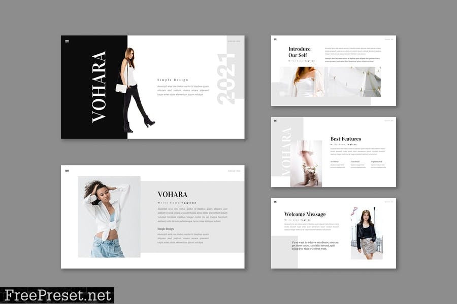 Vohara - Presentation Template A4YSEHZ