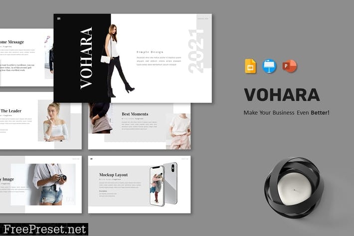 Vohara - Presentation Template A4YSEHZ