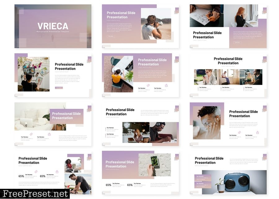 Vrieca - Presentation Template HMRURYX