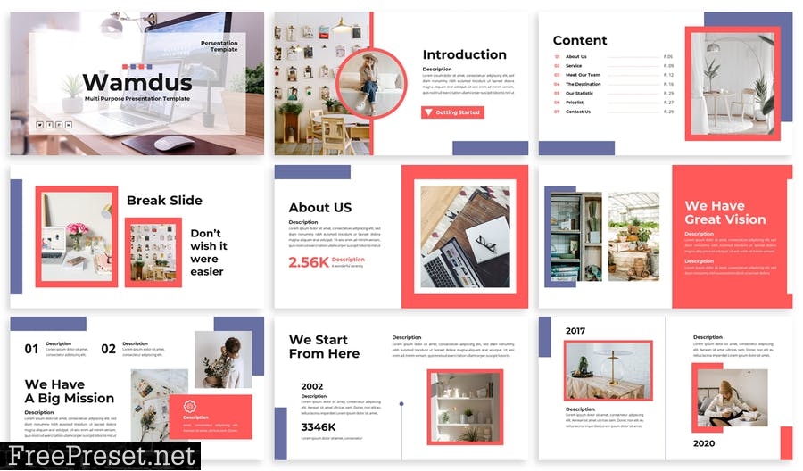 Wamdus - Business Powerpoint Template BRUED6X