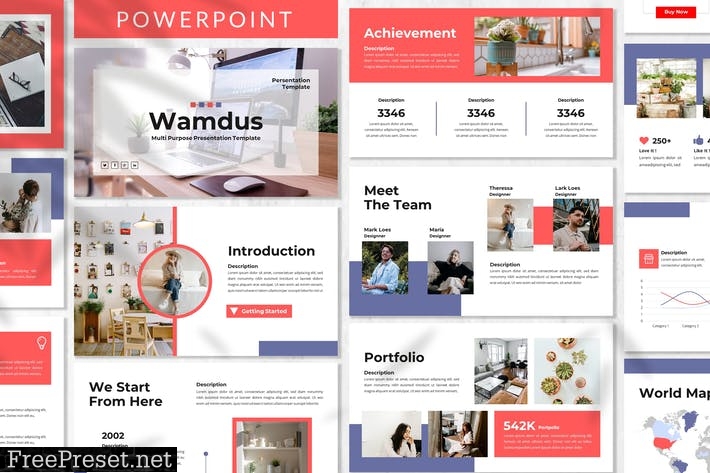 Wamdus - Business Powerpoint Template BRUED6X