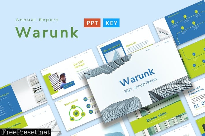 Warunk Presentation Template ZXR3KUM