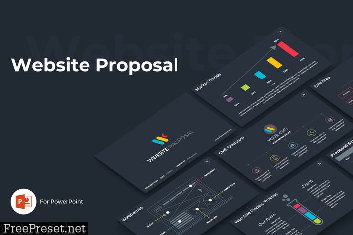 Website Proposal PowerPoint Template JYQCCD