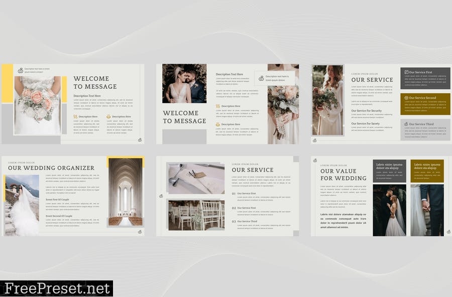 Wedding Organizer Presentation Template XW2VMFW