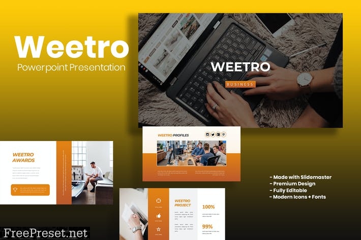 Weetro - Powerpoint Template CSNCL9M