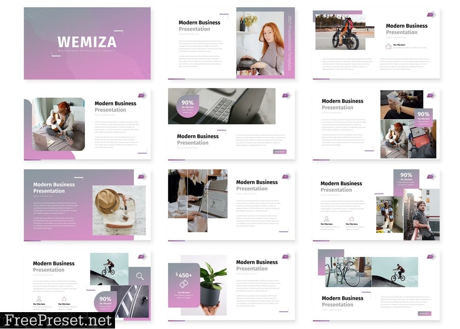 Wemiza - Presentation Template VD4NJ7F