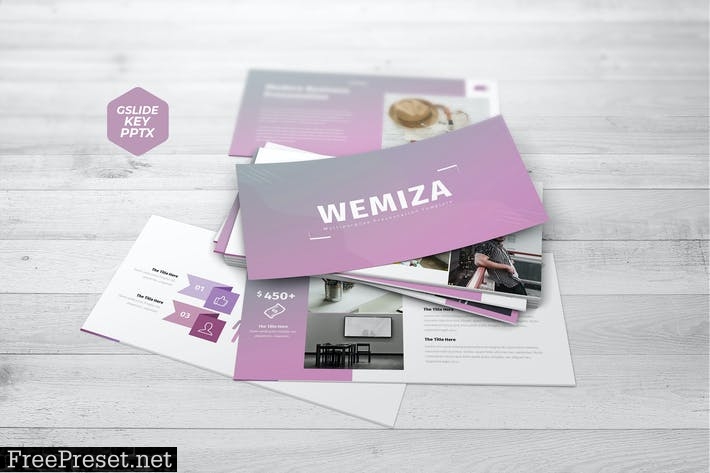 Wemiza - Presentation Template VD4NJ7F