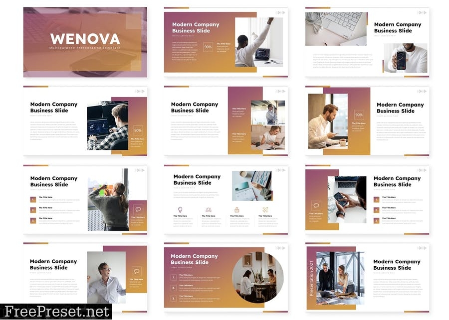 Wenova - Presentation Template KRP3VQ7