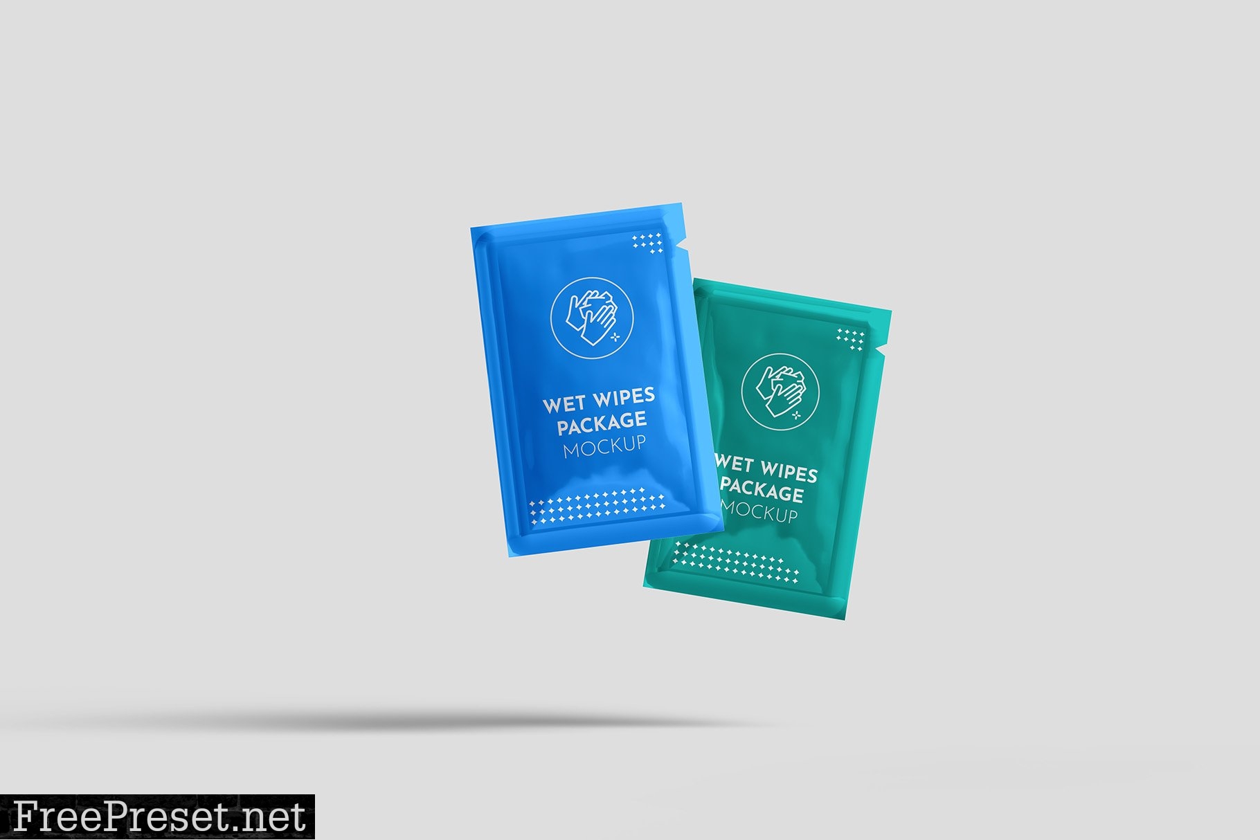 Wet Wipes Package Mockup - 8 views 7370776