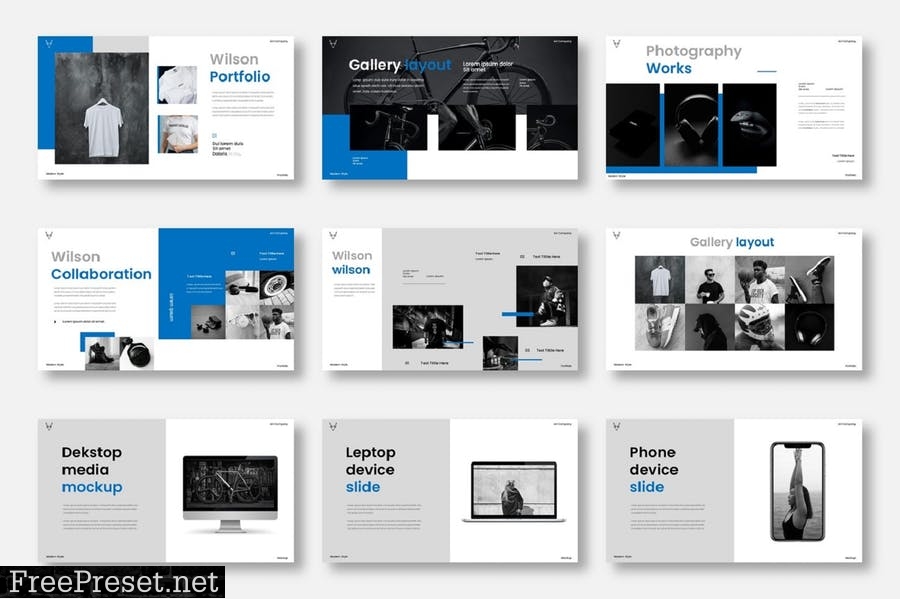 Wilson – Business PowerPoint Template H3VVQ23