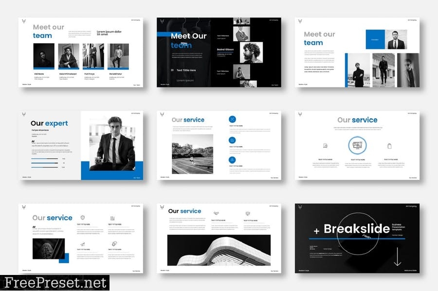 Wilson – Business PowerPoint Template H3VVQ23