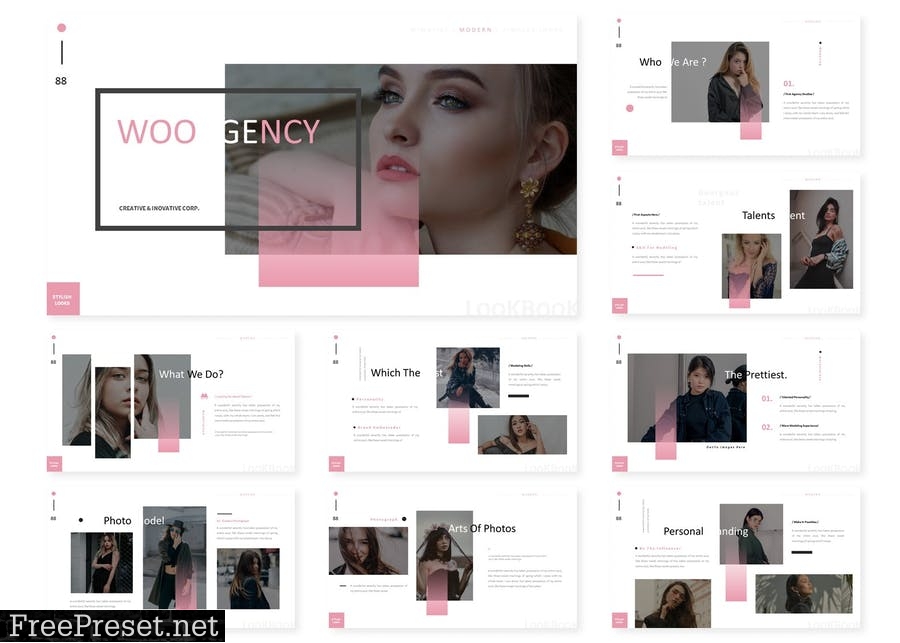 Wooagency | Powerpoint, Keynote, Google Slides G9U74WJ