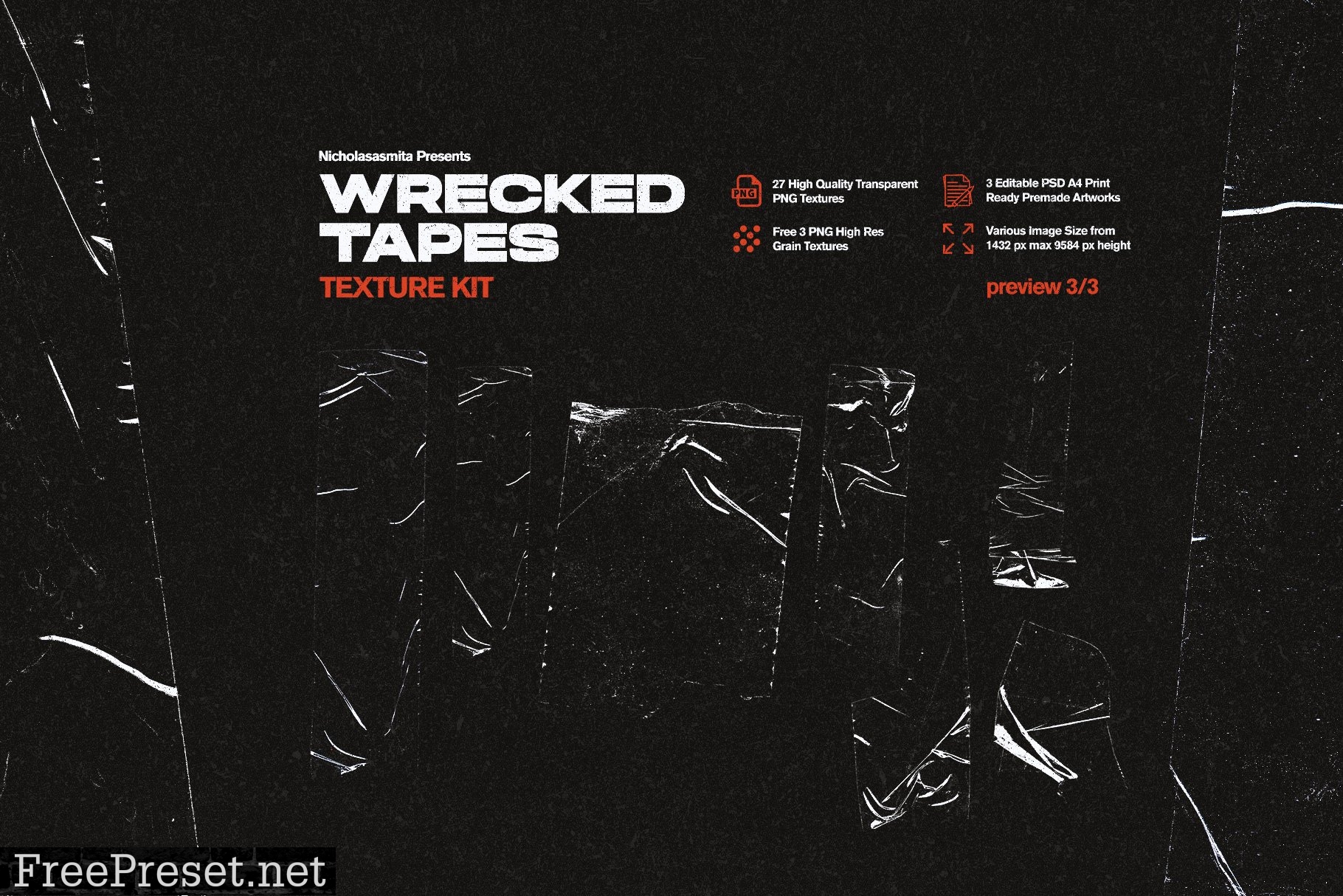 Wrecked Tapes Texture Kit 5315532