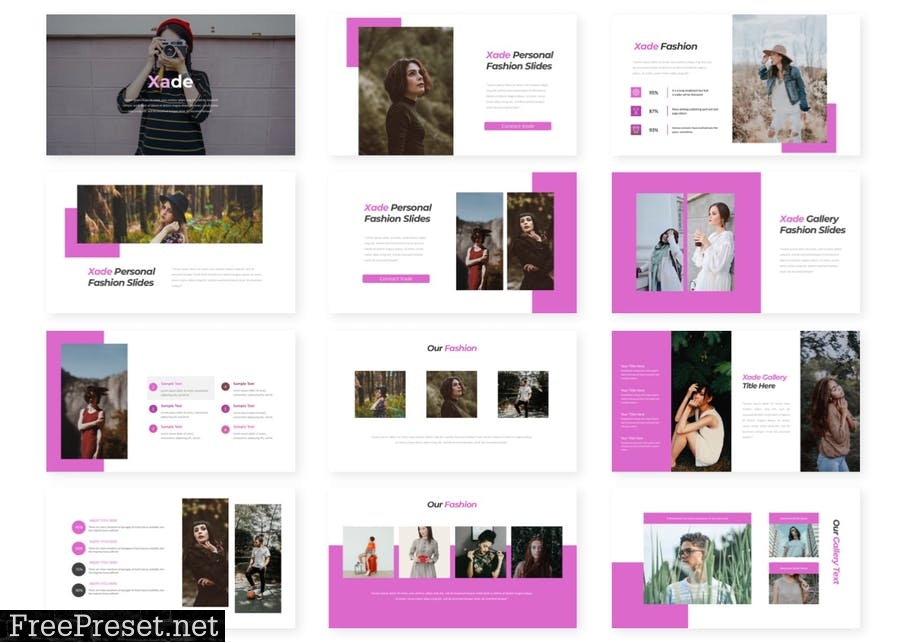 Xade - Presentation Template All  HPVH3SJ