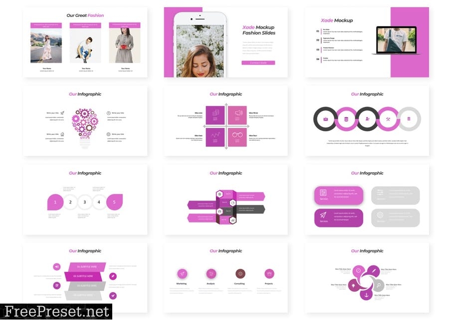 Xade - Presentation Template All  HPVH3SJ
