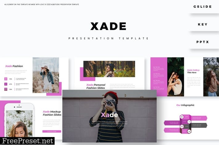 Xade - Presentation Template All  HPVH3SJ