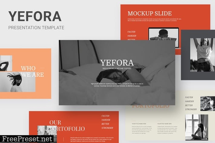 Yefora - Multi Purposes Powerpoint Template HLFED33