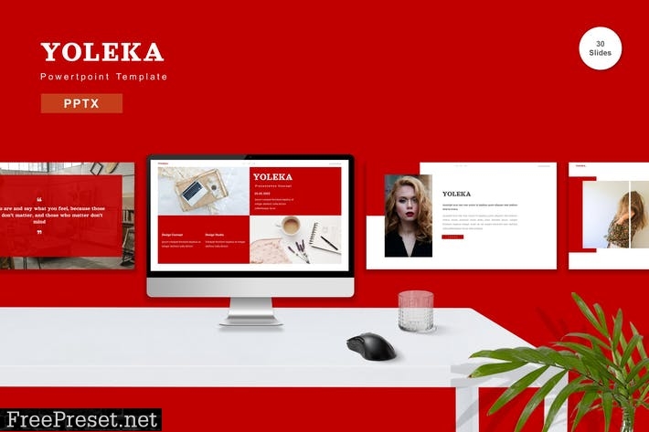 Yoleka - Powerpoint Template UTTC6HE