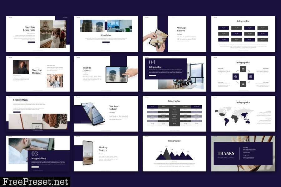 Yomona - Powerpoint Template V6KP9EN