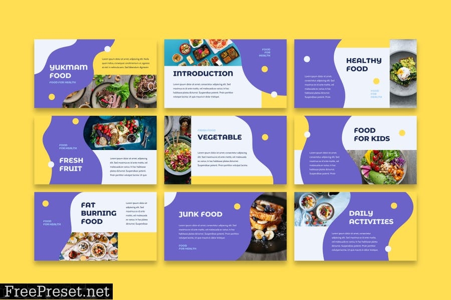 YUKMAM - Food Presentation Template 7ZZR32H