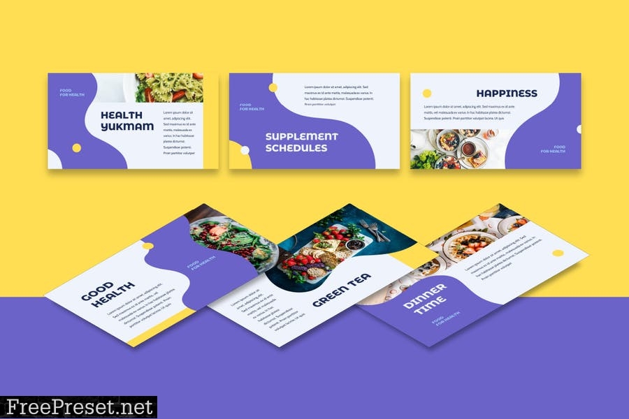 YUKMAM - Food Presentation Template 7ZZR32H