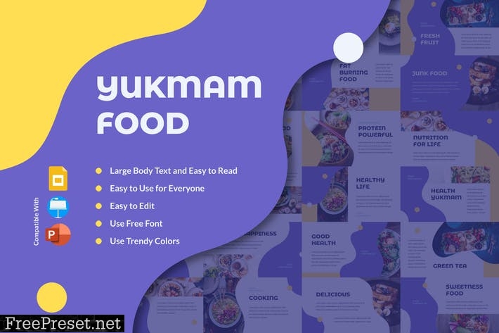 YUKMAM - Food Presentation Template 7ZZR32H