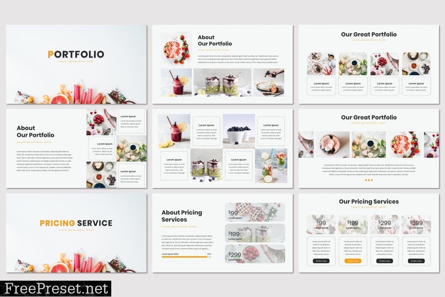 Yummy - Powerpoint Template S47BMG