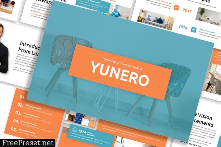 Yunero - Business Template Prensentation 7QVHYXG