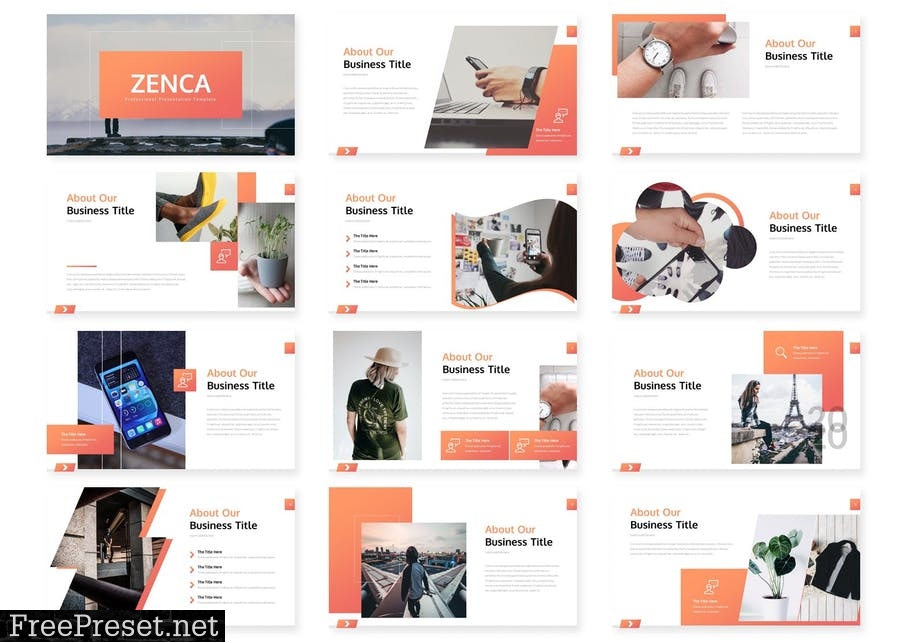 Zenca - Presentation Template 3FYBNT3