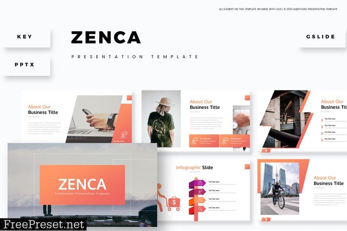 Zenca - Presentation Template 3FYBNT3