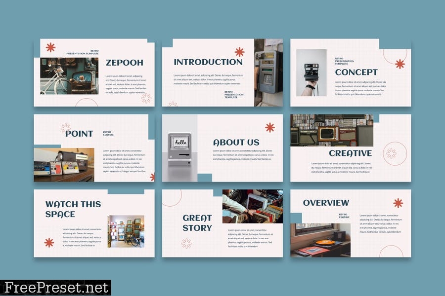 ZEPOOH - Retro Presentation Template X7K6A65