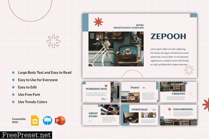 ZEPOOH - Retro Presentation Template X7K6A65