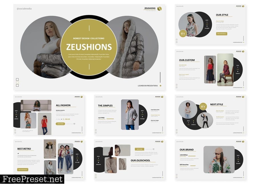 Zeushions | Powerpoint, Keynote, Google Slides