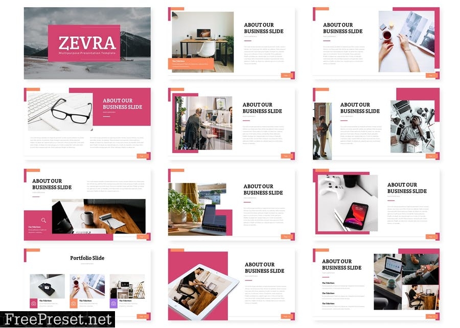 Zevra - Presentation Template