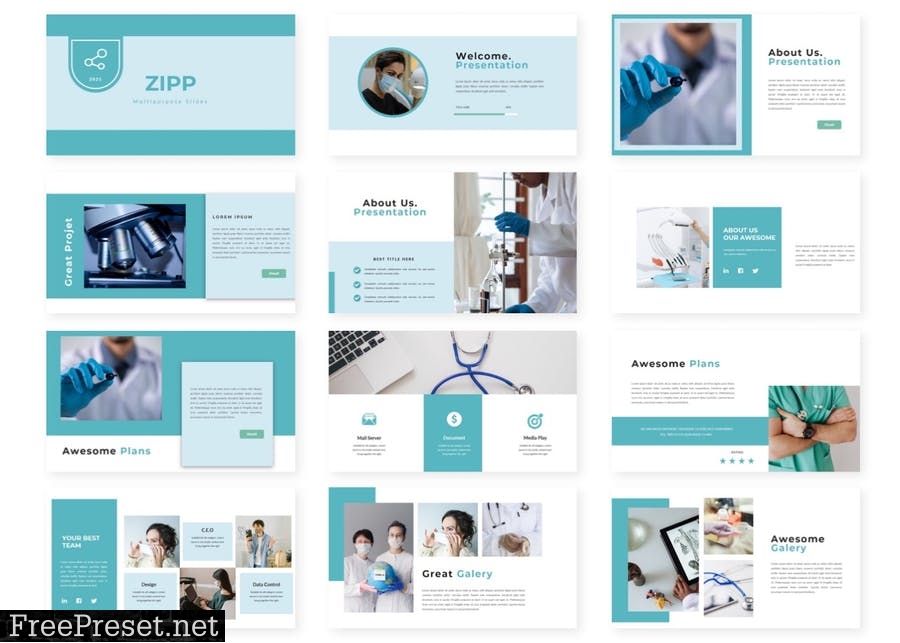 Zipp - Presentation Template 6T7QXJ7