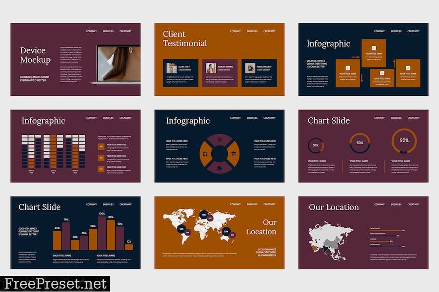 Zumera - Multi Purposes Powerpoint Template SEZYLWW