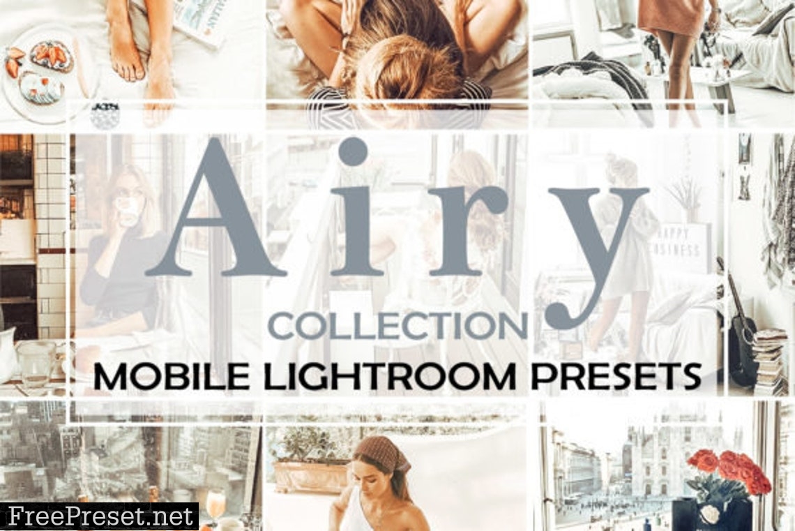 3 Mobile Lightroom Presets Airy
