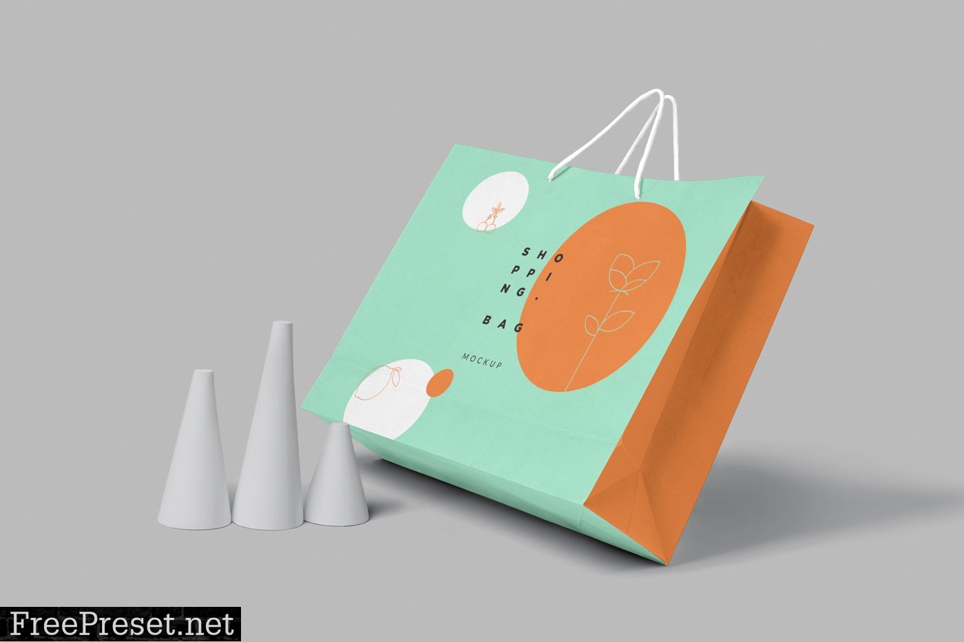 4 Paper Shopping Bag Mockups 6704224