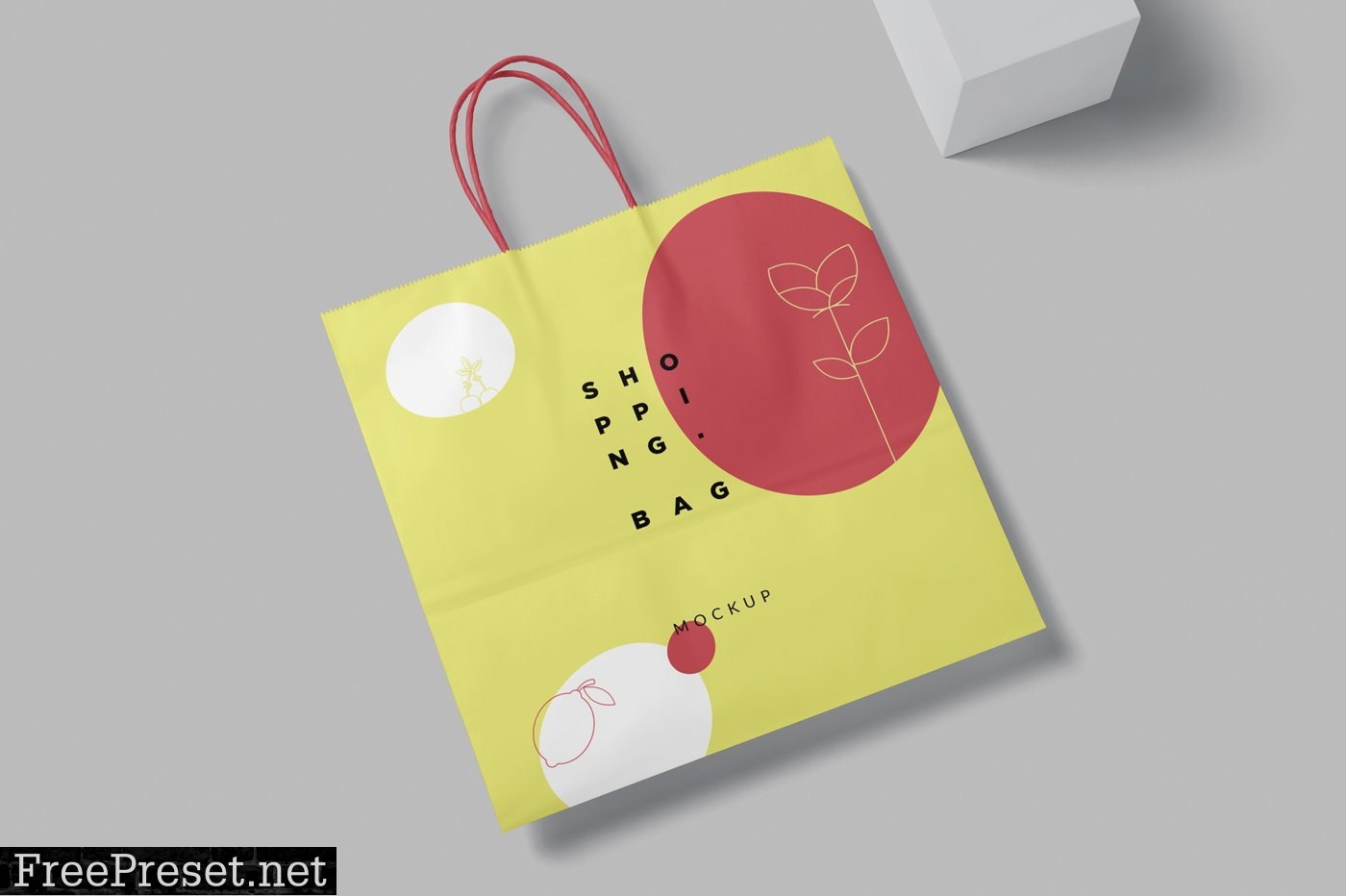 6 Paper Shopping Bag Mockups 6706689