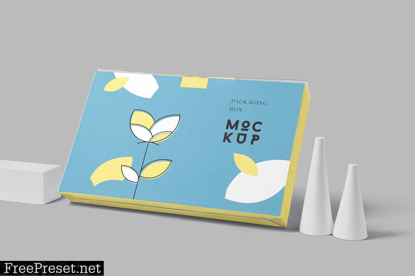 6 Rectangular Packaging Box Mockups 6706732