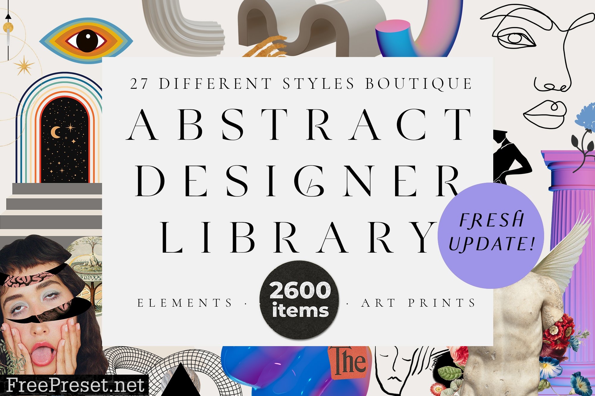 ABSTRACT DESIGNER LIBRARY - 5847342
