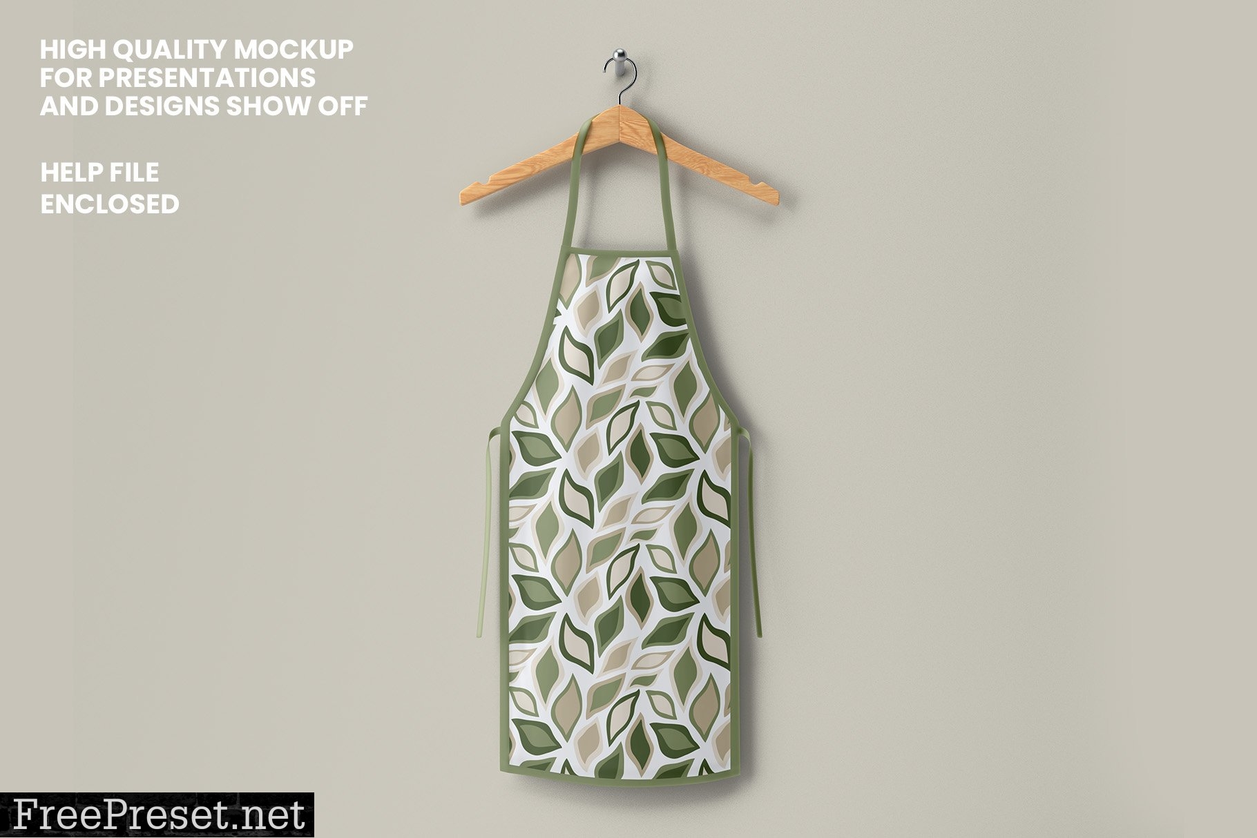 Apron Mockup - 5 Views 5944932