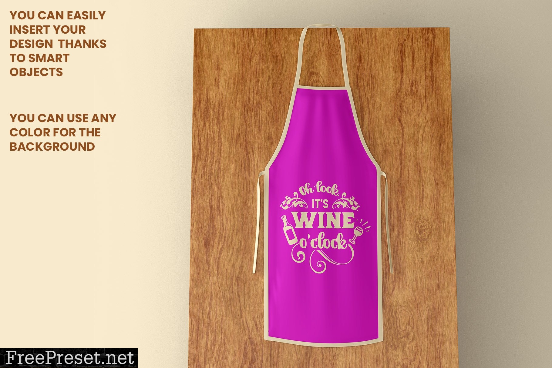 Apron Mockup - 5 Views 5944932