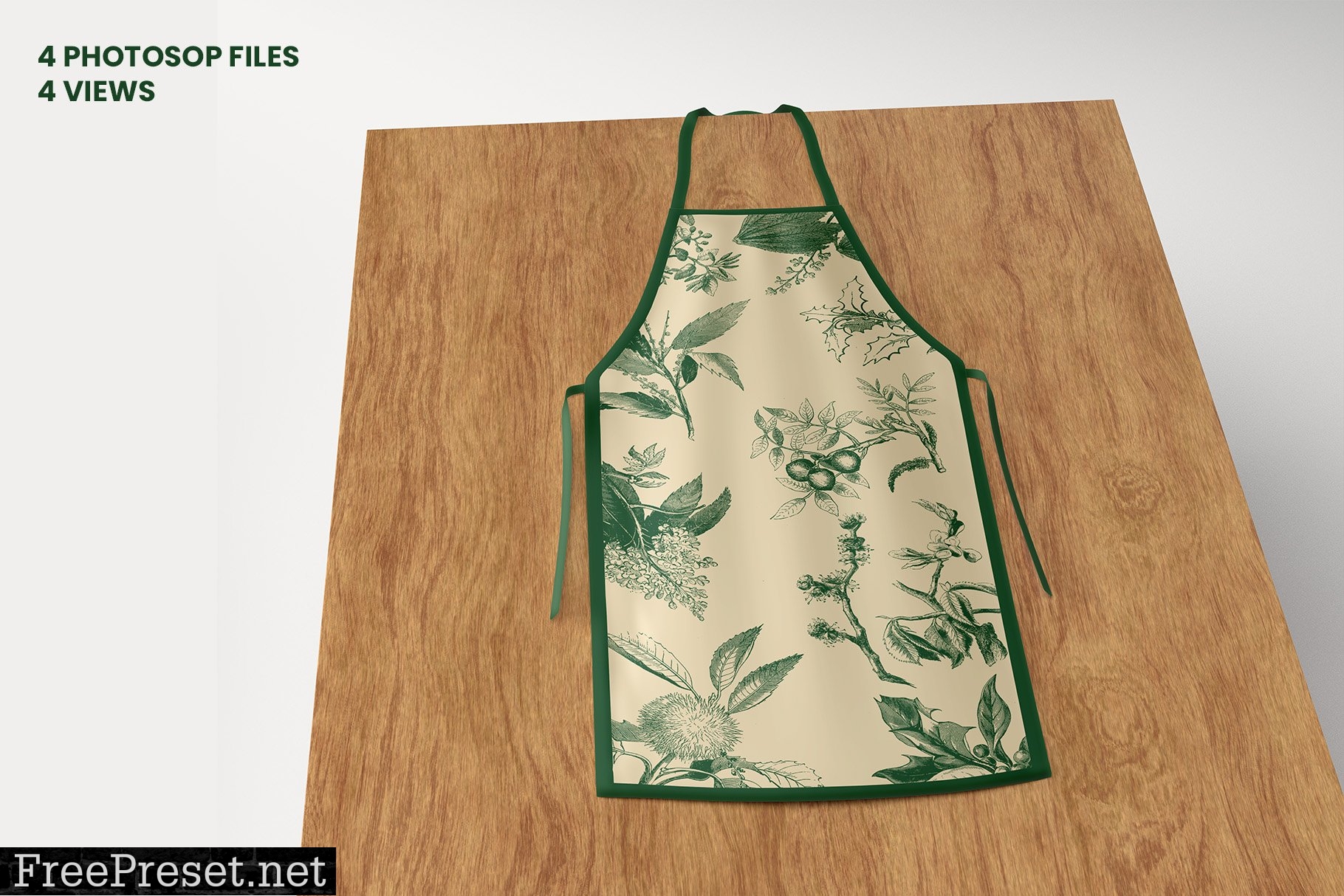 Apron Mockup - 5 Views 5944932