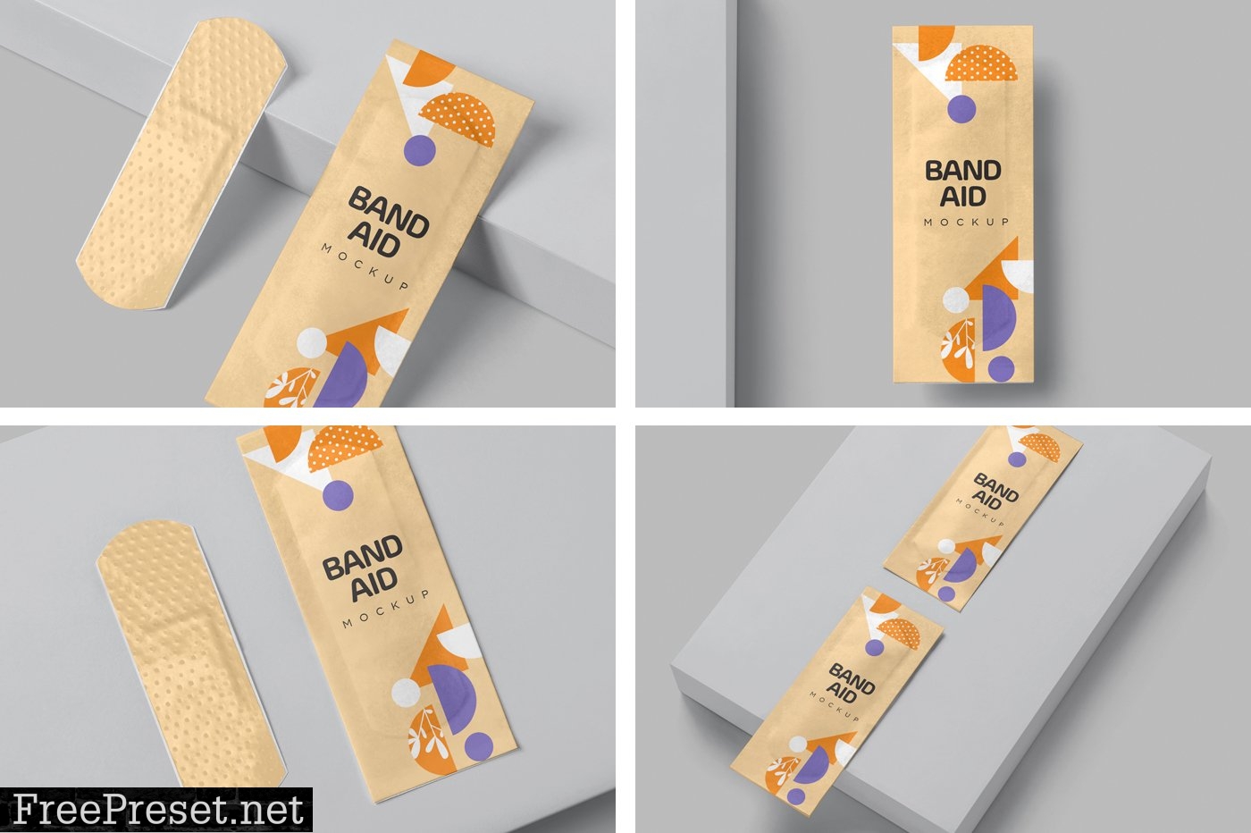 Band Aid Mockups 6901571