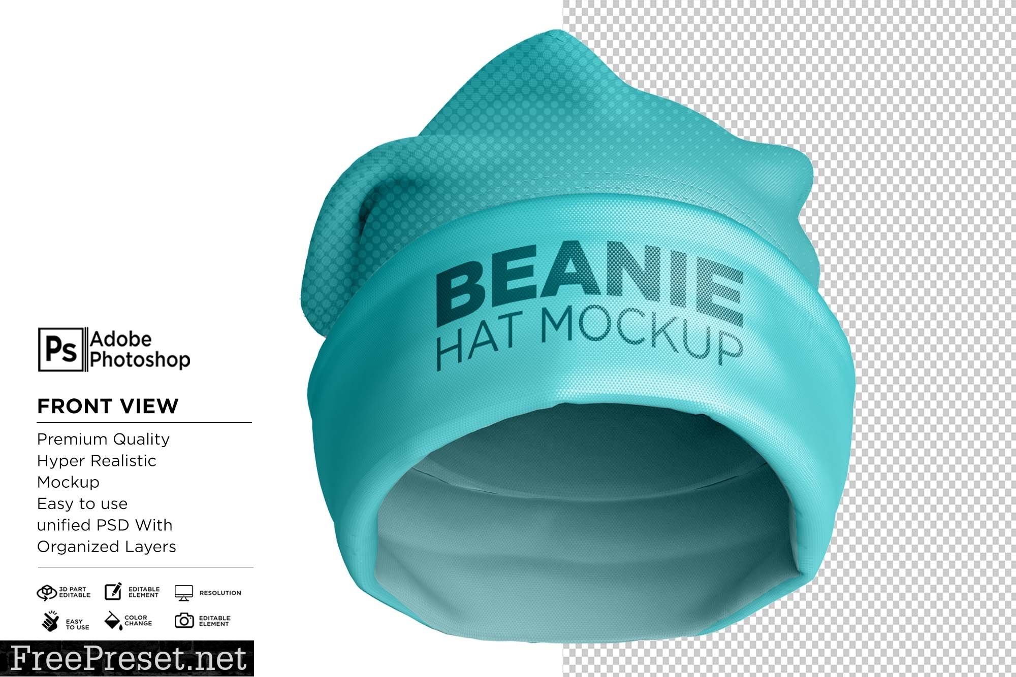 Beanie Hat Mockup 7351404