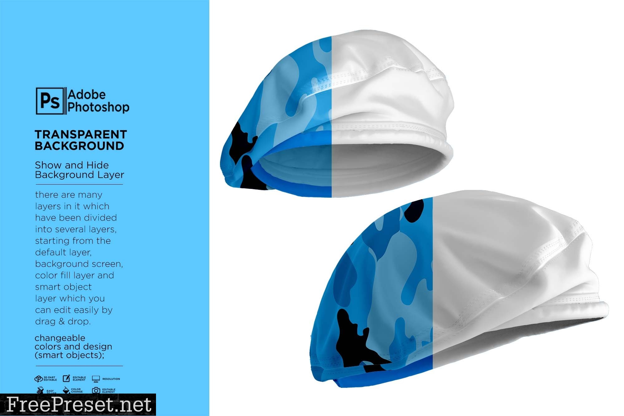 Berret Hat Mockup 7352676