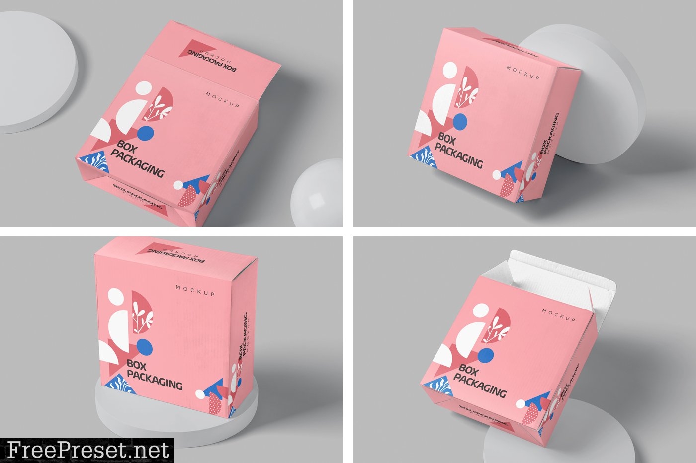 Box Packaging Mockups 6706286