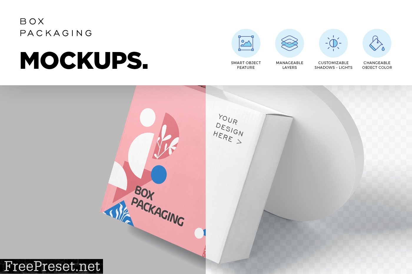 Box Packaging Mockups 6706286